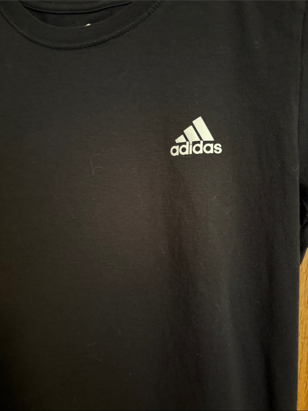 Adidas Black Crew Neck Short Sleeve Golf Tee Large - Picture 3 of 7